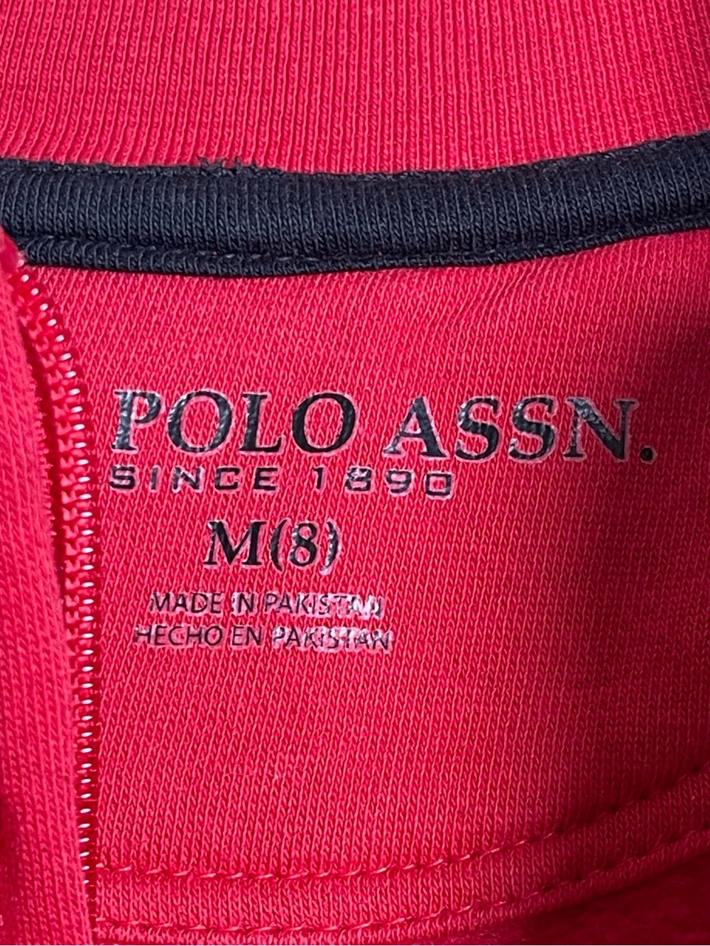 Boys U.S. Polo Assn. M (8) Long Sleeve Sweater Bundle 3 Pack – Gray, Red - Picture 3 of 15